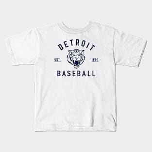 Detroit Tigers Since 1894 Kids T-Shirt